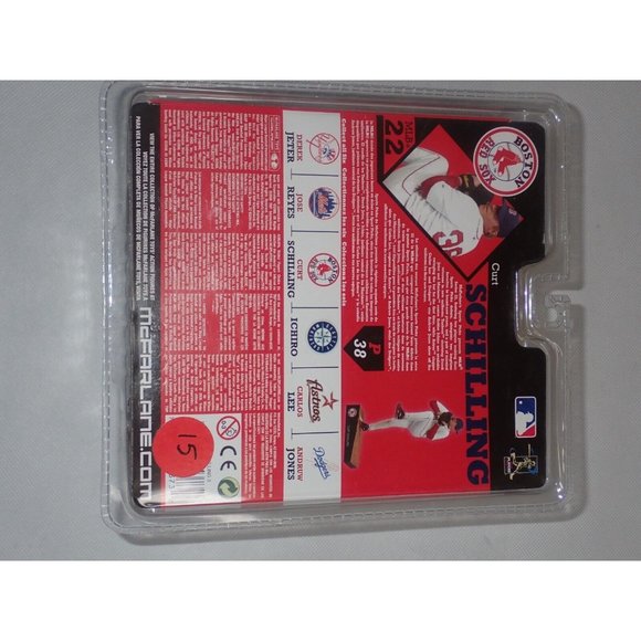 MCFARLANE MLB 22 CURT SCHILLING‎ RED SOX FIGURE NEW - Picture 3 of 3